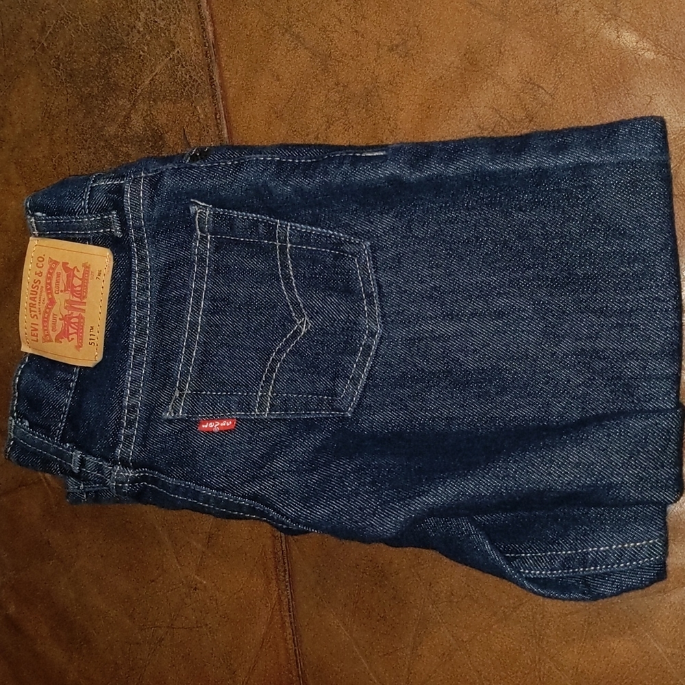Kids blue jeans